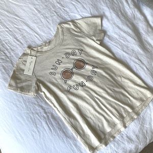 New with tags rylee cru tee 6/7